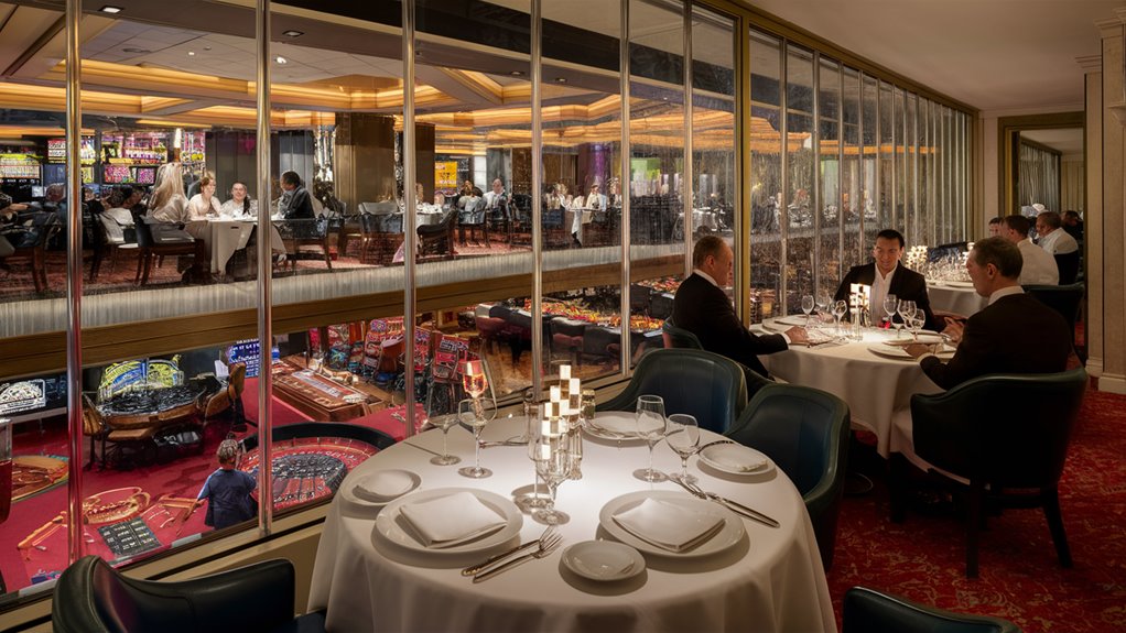 casino food location planning