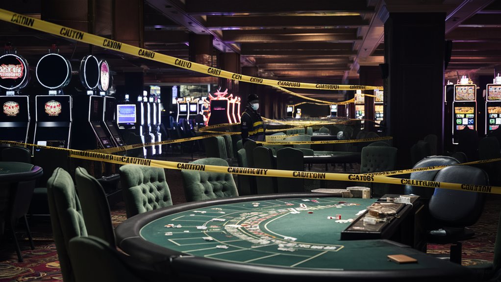 gaming revenue severely impacted