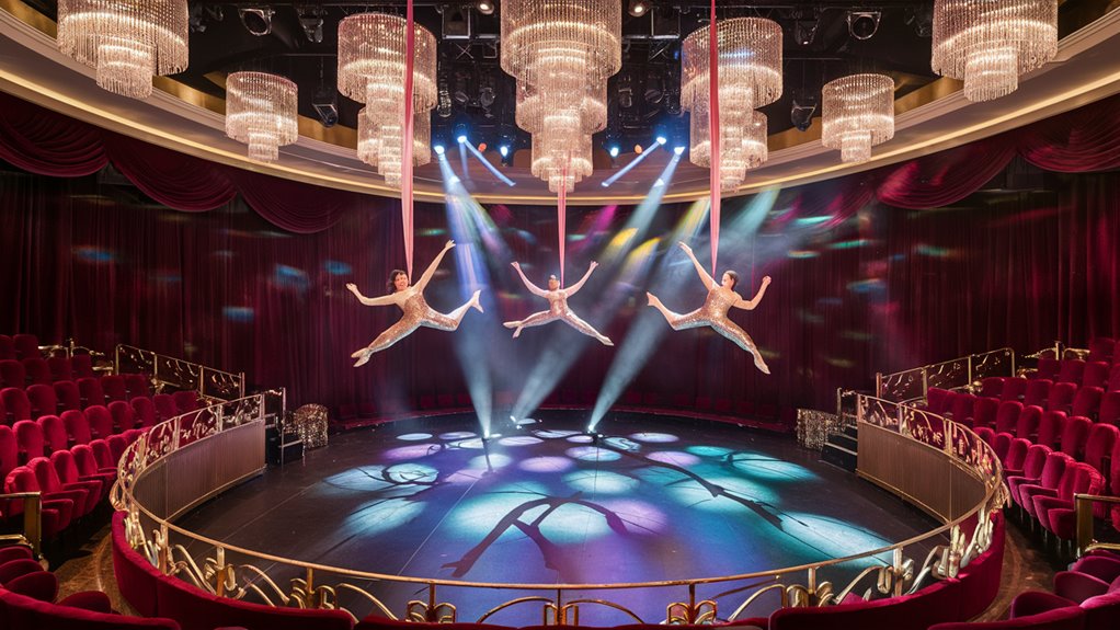 performances with live audiences