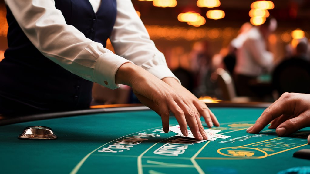study card dealer patterns