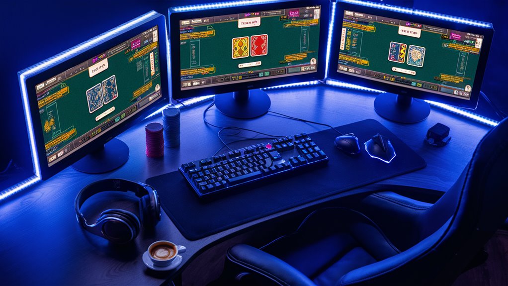 tournament strategy across tables