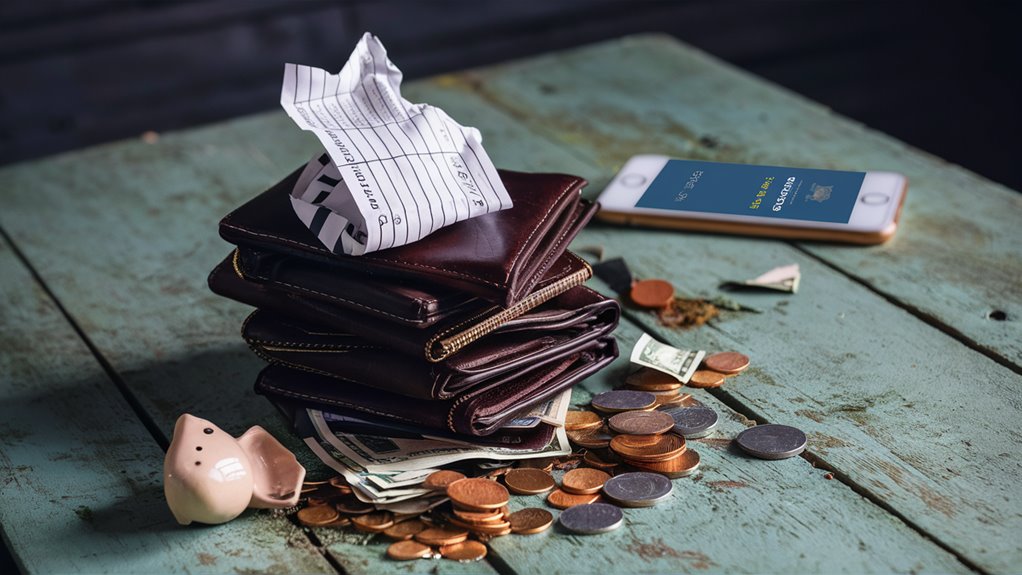 bad handling of finances