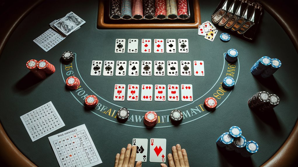 calculate best blackjack strategy