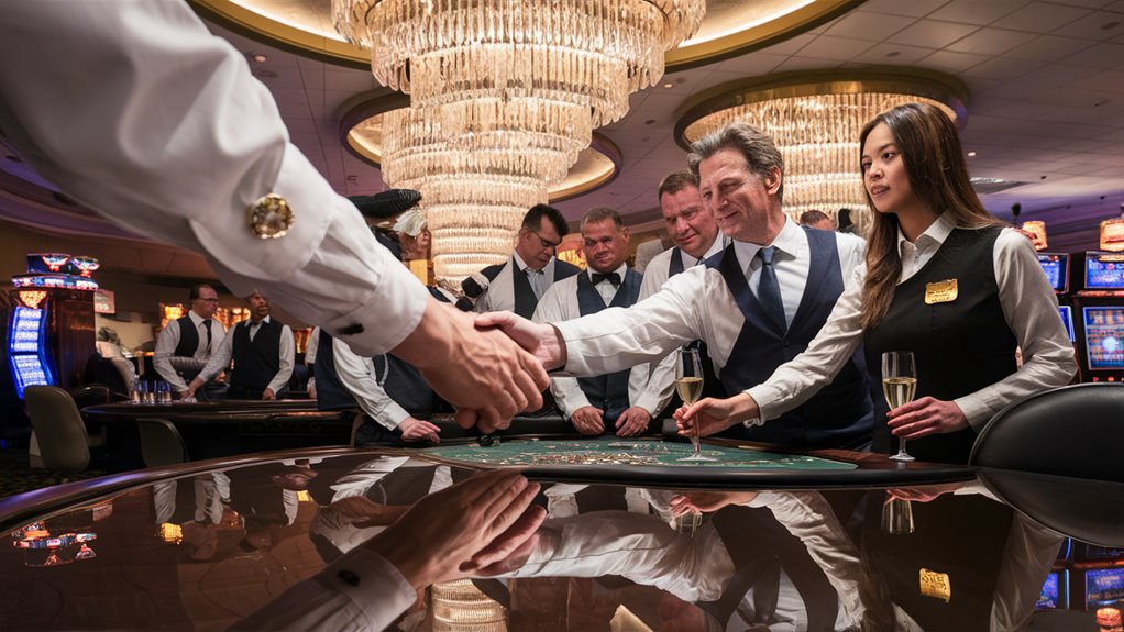 create gambling business connections