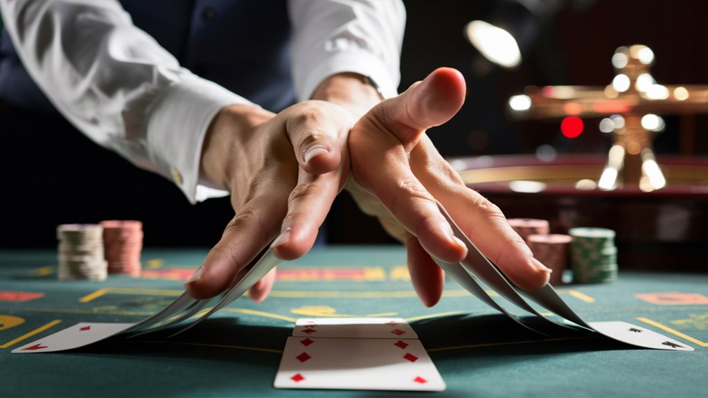 dealers determine gaming results