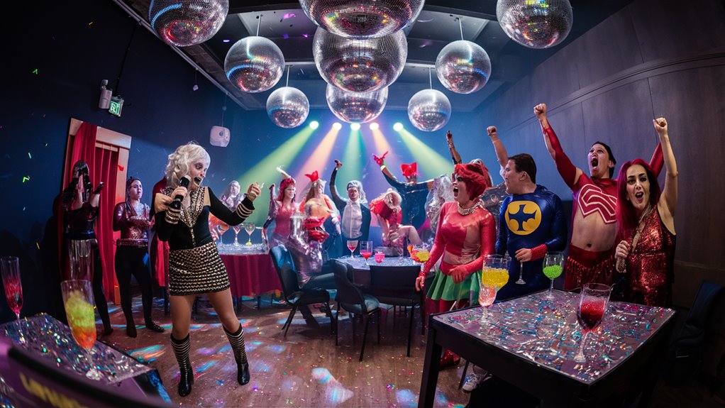 dress up and sing