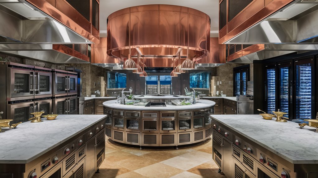 efficient food preparation space