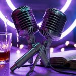 late night karaoke together