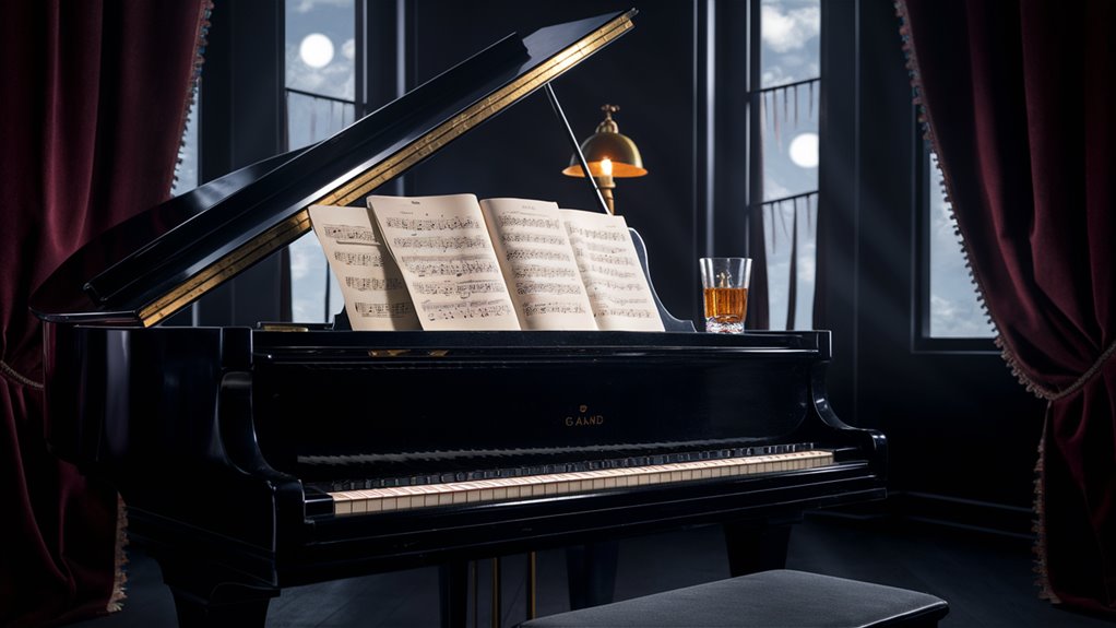 late night piano music