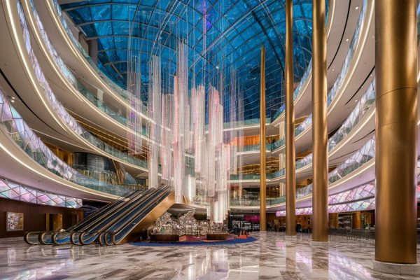 modern gambling venue aesthetics