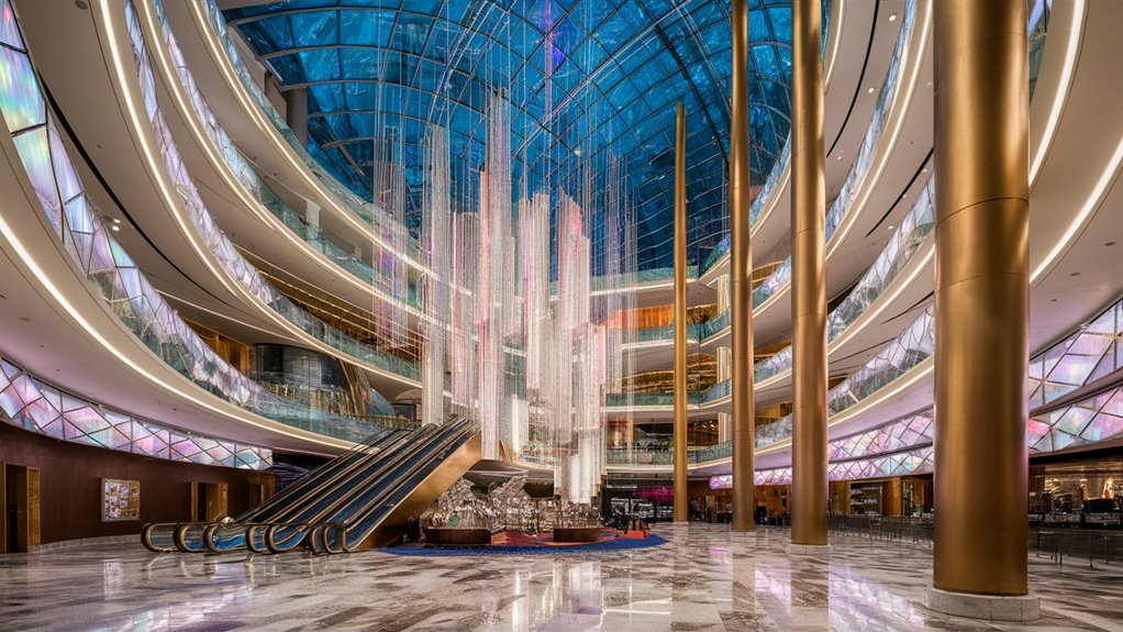 modern gambling venue aesthetics