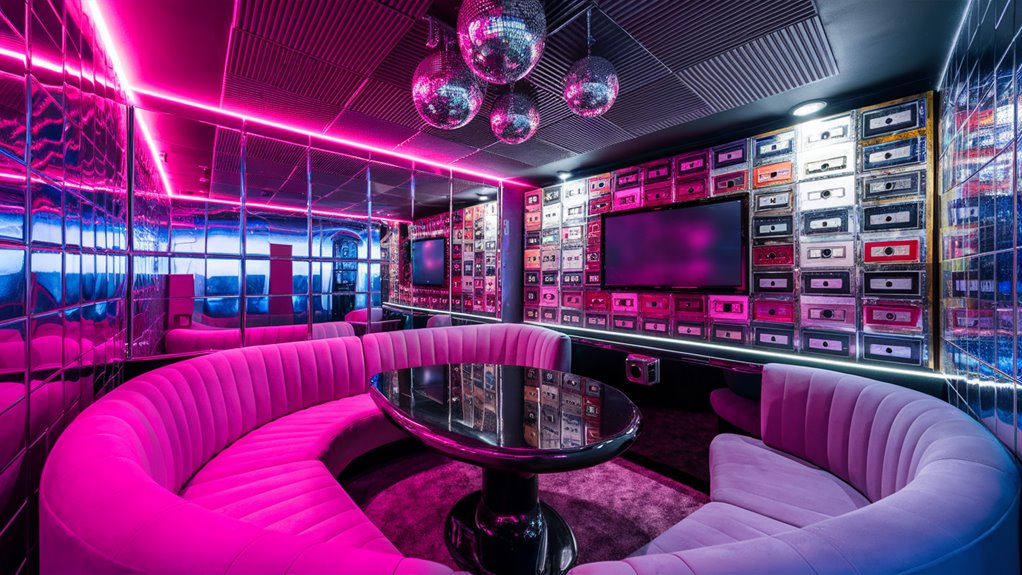 private singing experience spaces