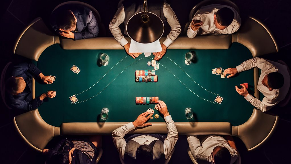 strategic positioning at table