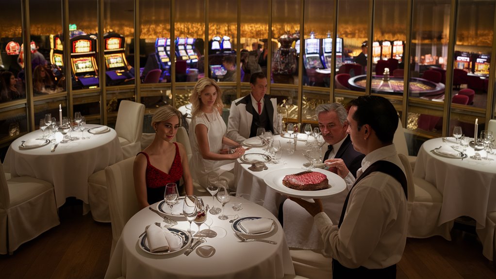 upscale eating while gaming